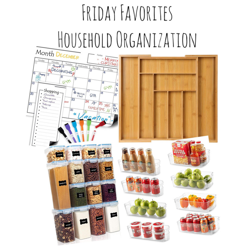 Friday Favorites - Household Organization